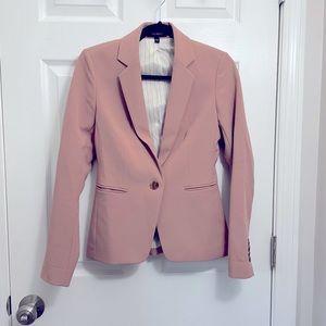 Pink fitted Express blazer